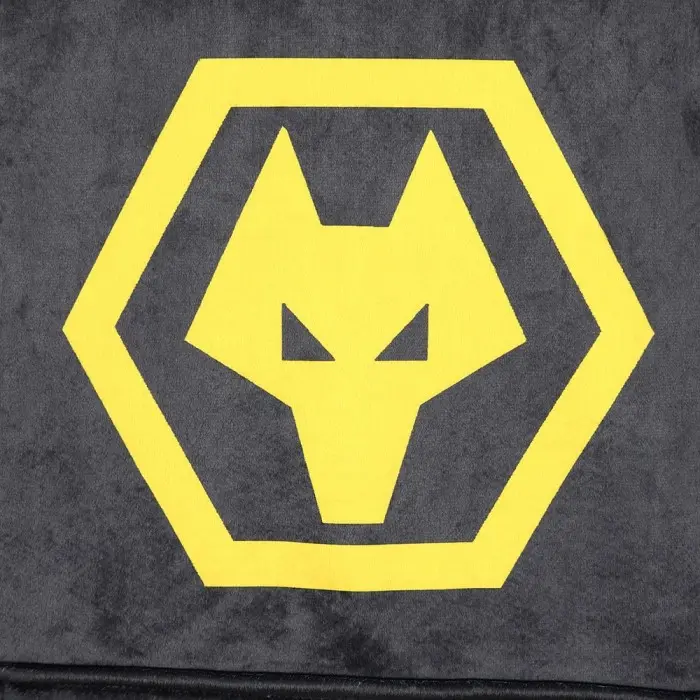 Wolverhampton Wanderers Store | Shop Official Jumbo Sherpa Fleece Hoodie – Adult Wolves Gear
